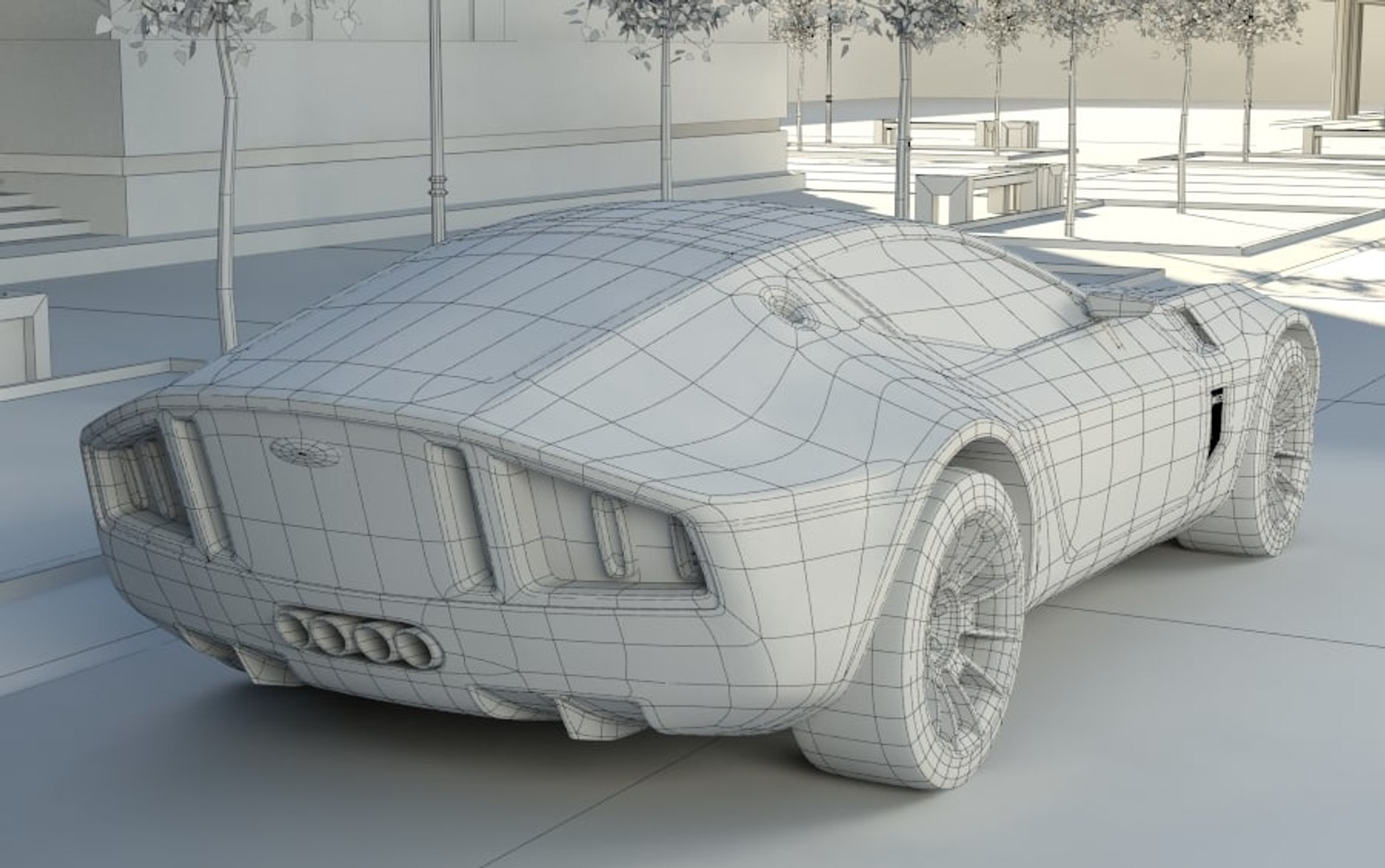 Concept Car 3d Max
