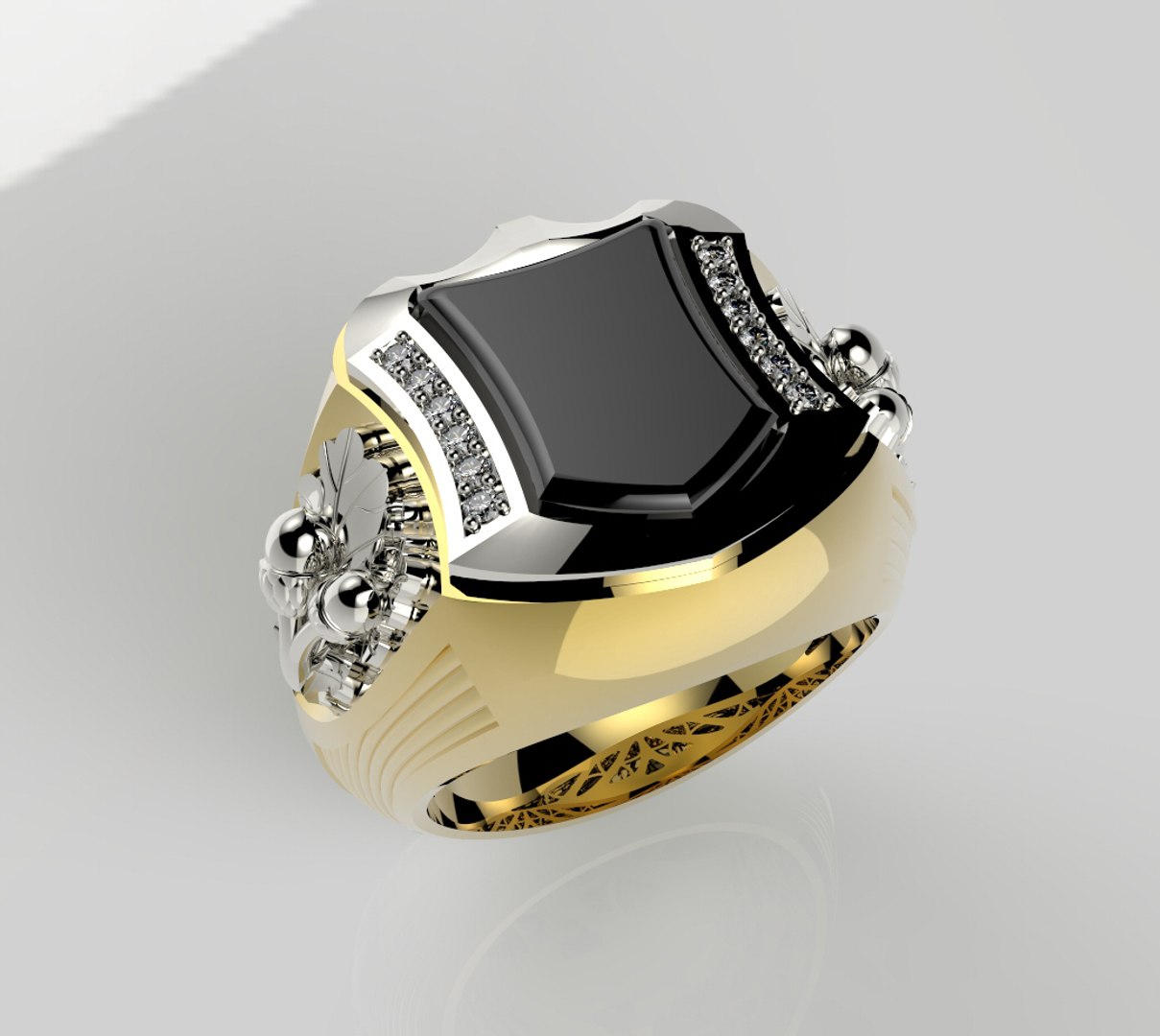Stone Rings Model 3d Stone Ring Model