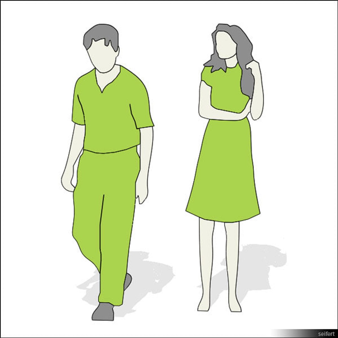 Character Man and Woman 00970se - TurboSquid 451456