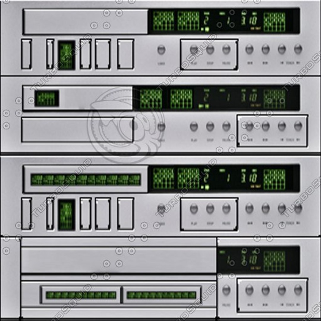 Tech Panels Shiny : Computer Wall 4 - TurboSquid 478296