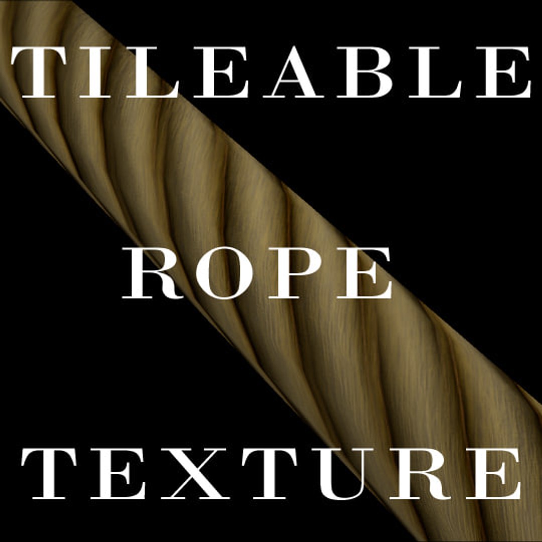 Tileable Rope Texture - TurboSquid 603825