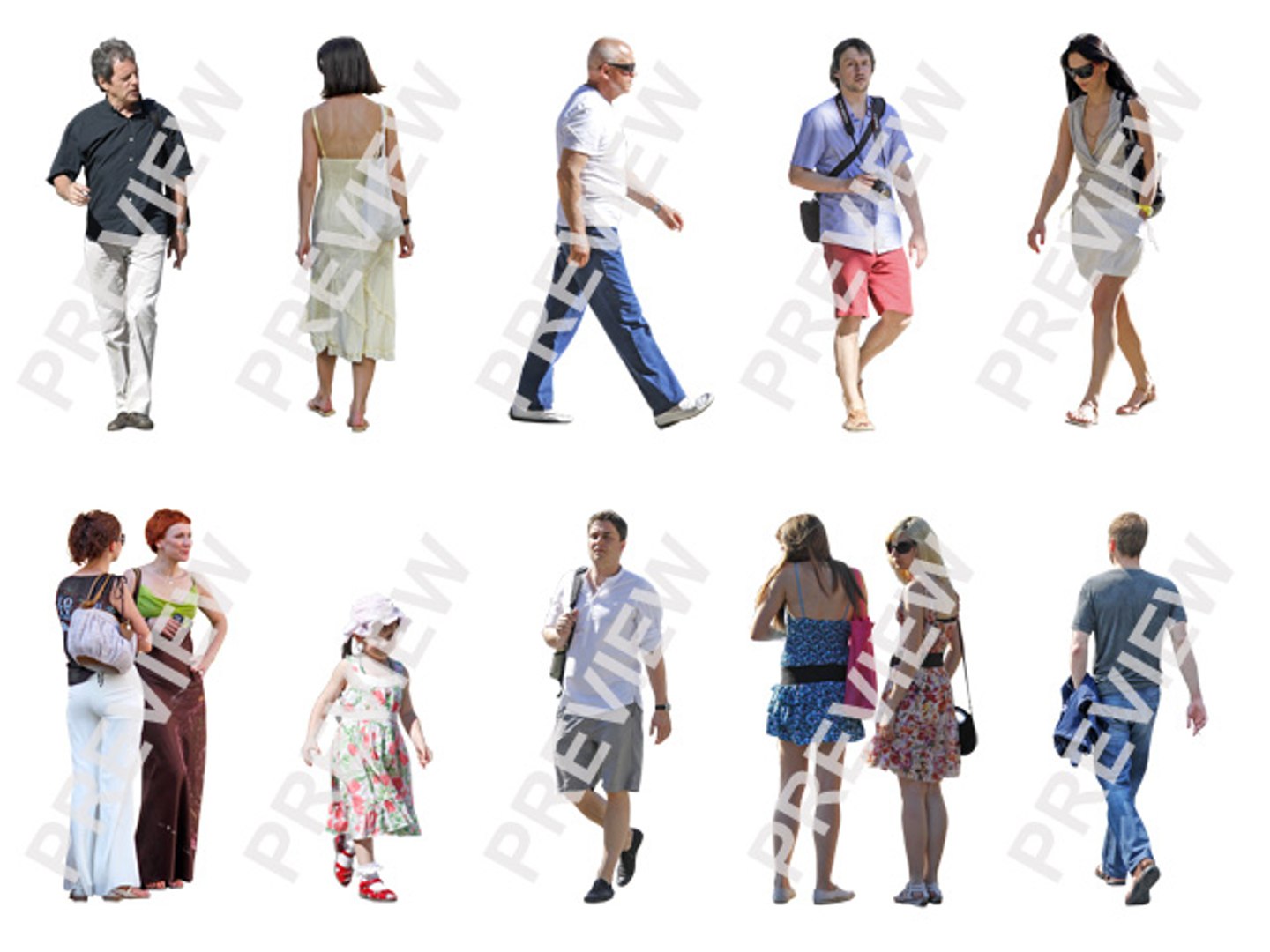 NEW 150 People Textures Vol.1 - TurboSquid 621783