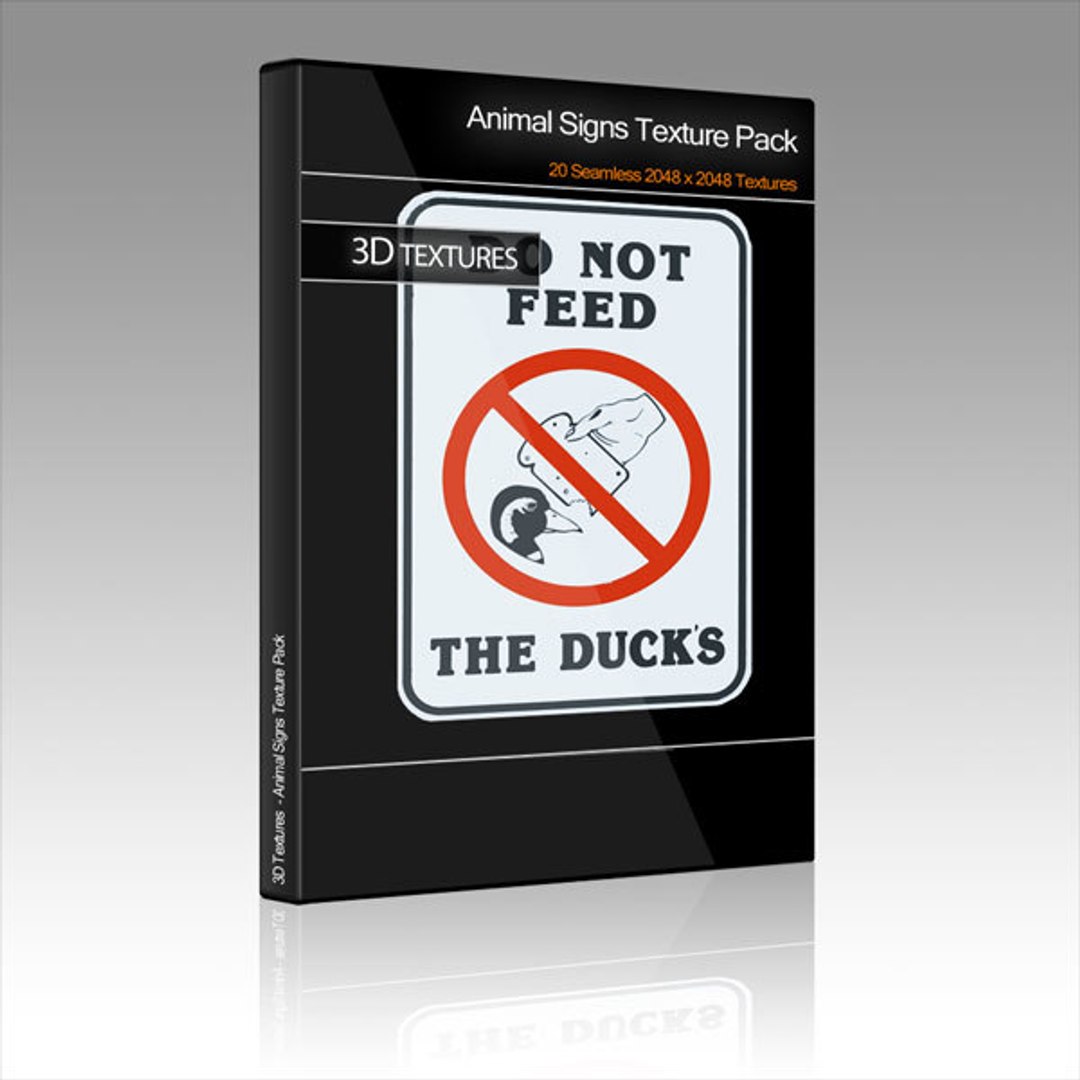 Animal Signs Texture Pack - TurboSquid 645430
