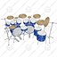 Vector Stock: Drum Kit