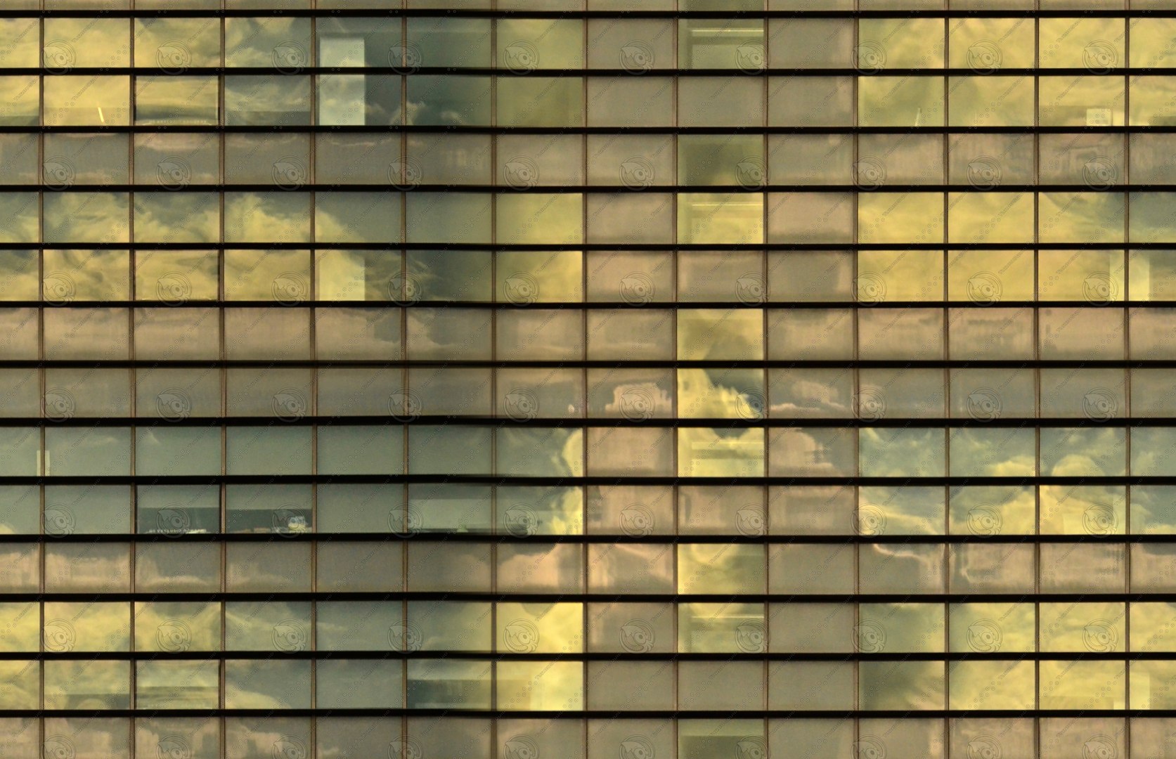 Gold Glass Windows Facade - TurboSquid 750633
