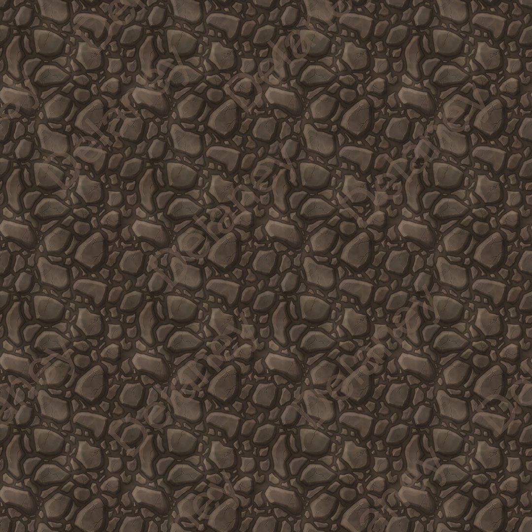 Hand Painted Stone Textures (Fully Tileable) - TurboSquid 798715