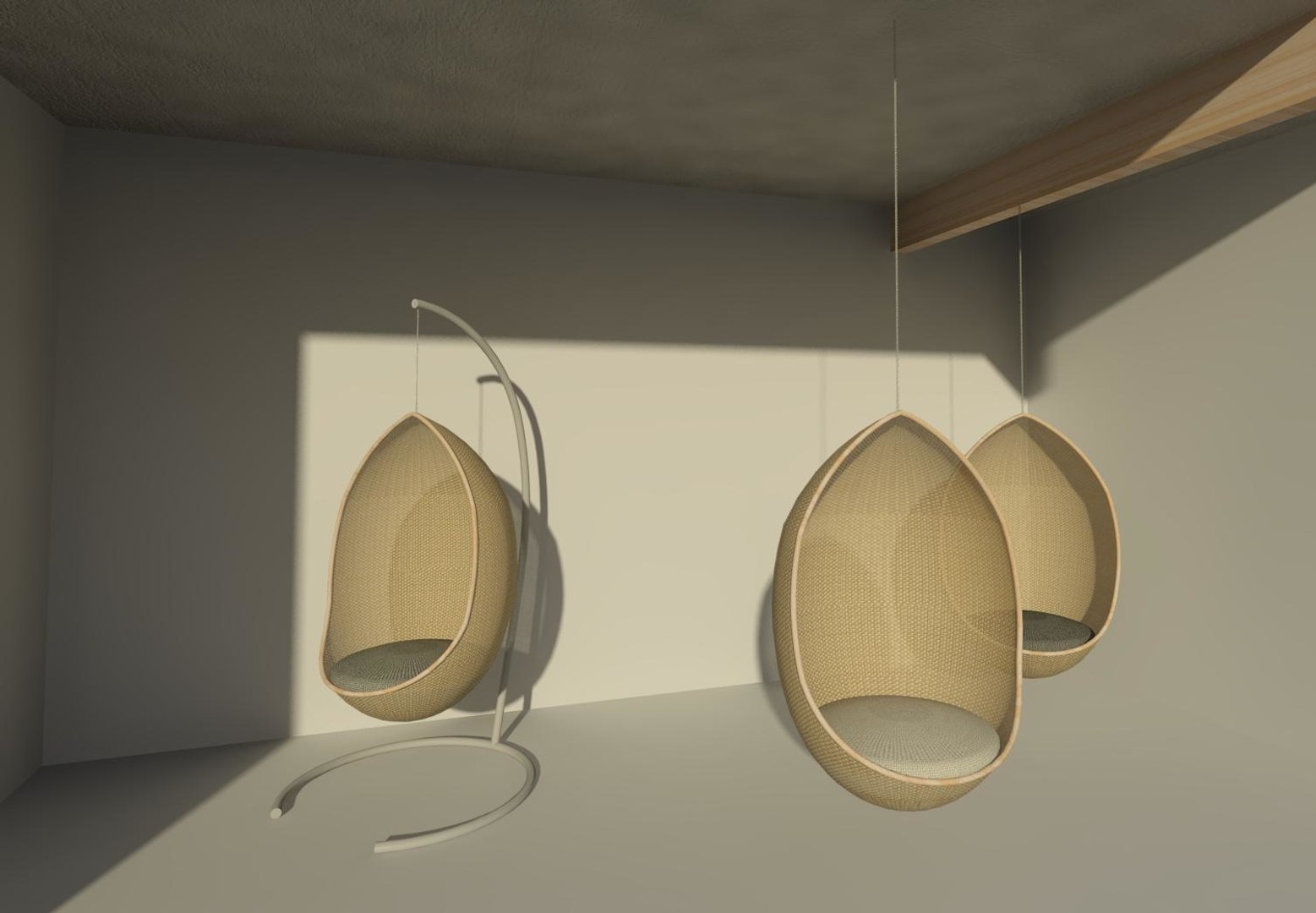 Revit Hanging Egg Chair 01 TurboSquid 1068027