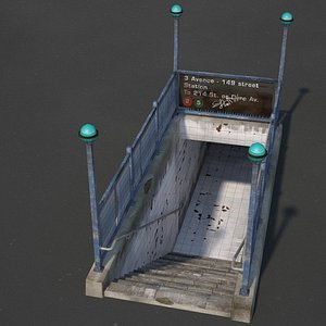 New York Subway Entrance A