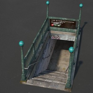 New York Subway Entrance B