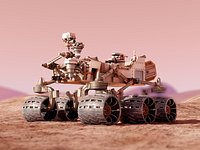 Curiosity Rover Mars Realistic