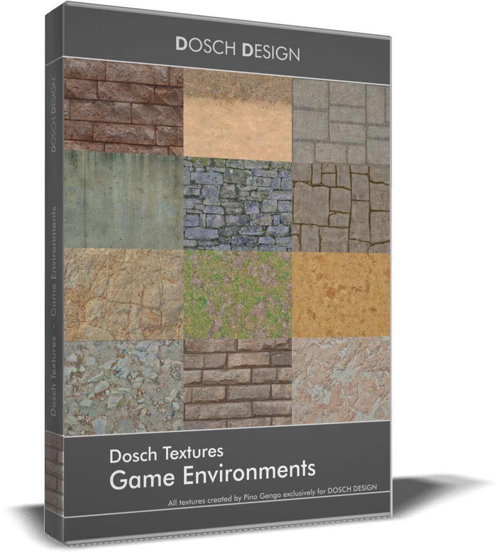 Game Environment Texture DOSCH Textures - Game Environments - TurboSquid 1207647