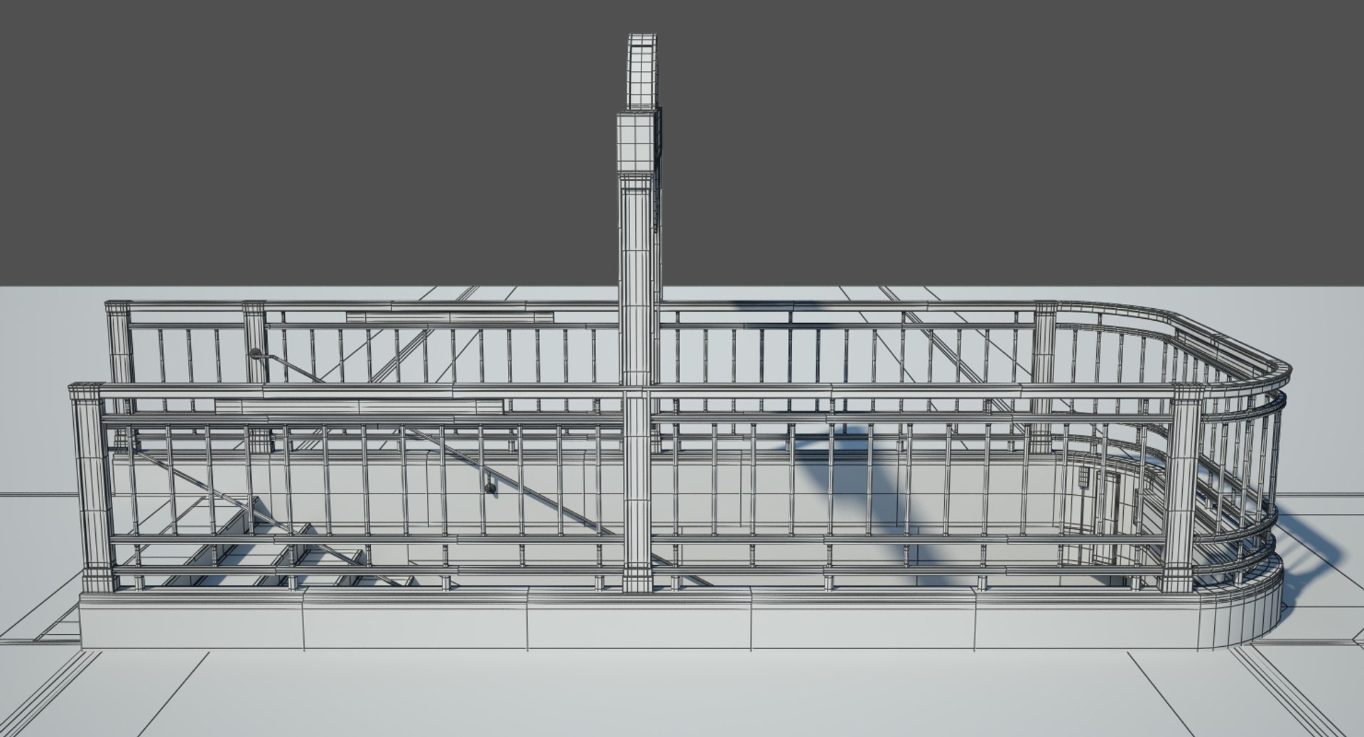 3D england london underground entrance model - TurboSquid 1247370