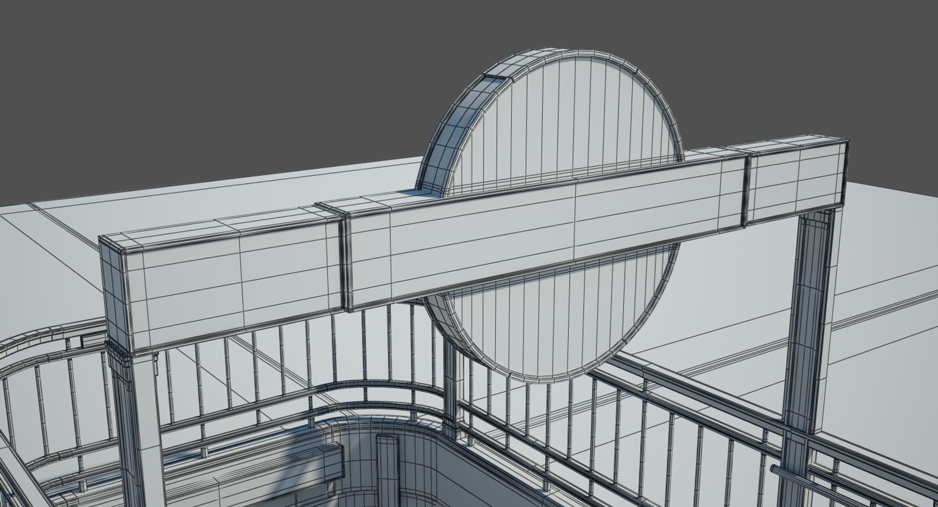 3D england london underground entrance model - TurboSquid 1247370