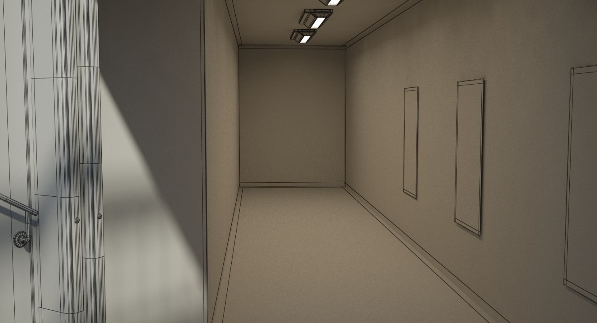 3D england london underground entrance model - TurboSquid 1247370