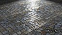 Cobble stone tex with normal map 03