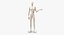 Mannequin Femme Rigged pour Maya
