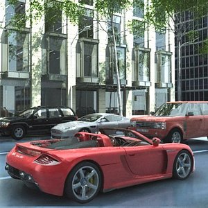 LOW POLY ARCHVIZ CARS COLLECTION
