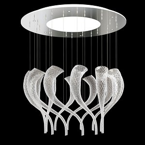 BAROVIER AND TOSO SWING CEILING LIGHT