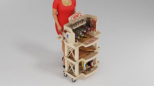 Heinz Food Trolley Sauce Pack Servant