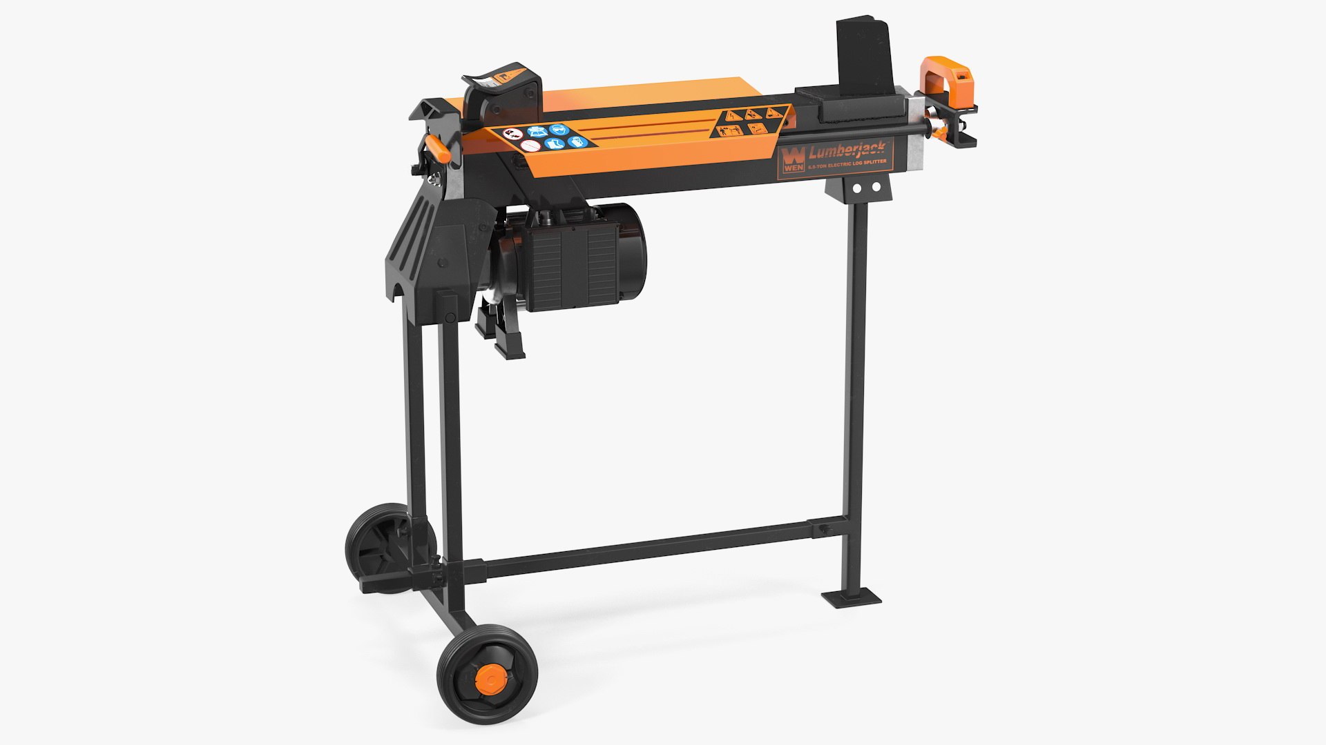 WEN 56207 Electric Log Splitter with Stand Rigged