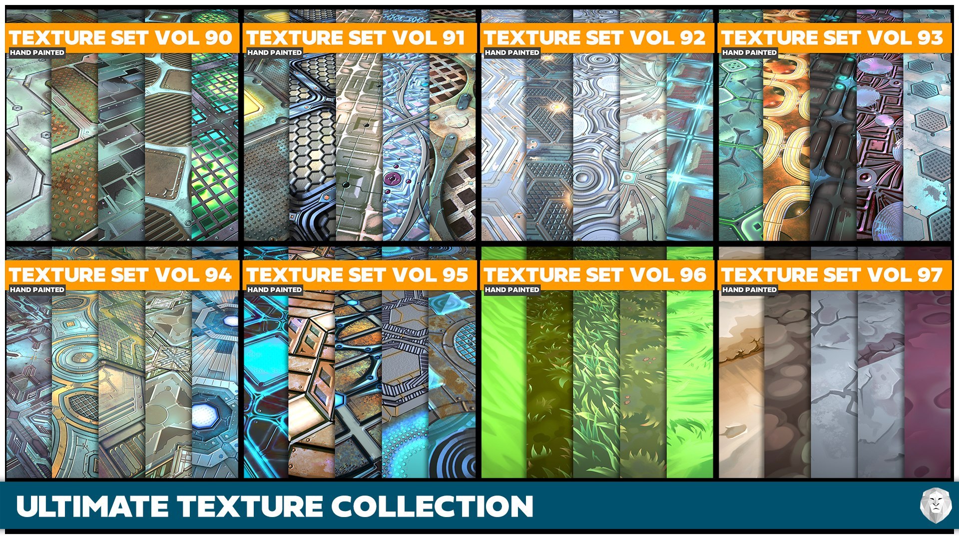 Ultimate Texture Collection - Mega Bundle Part 2 - TurboSquid 1656219