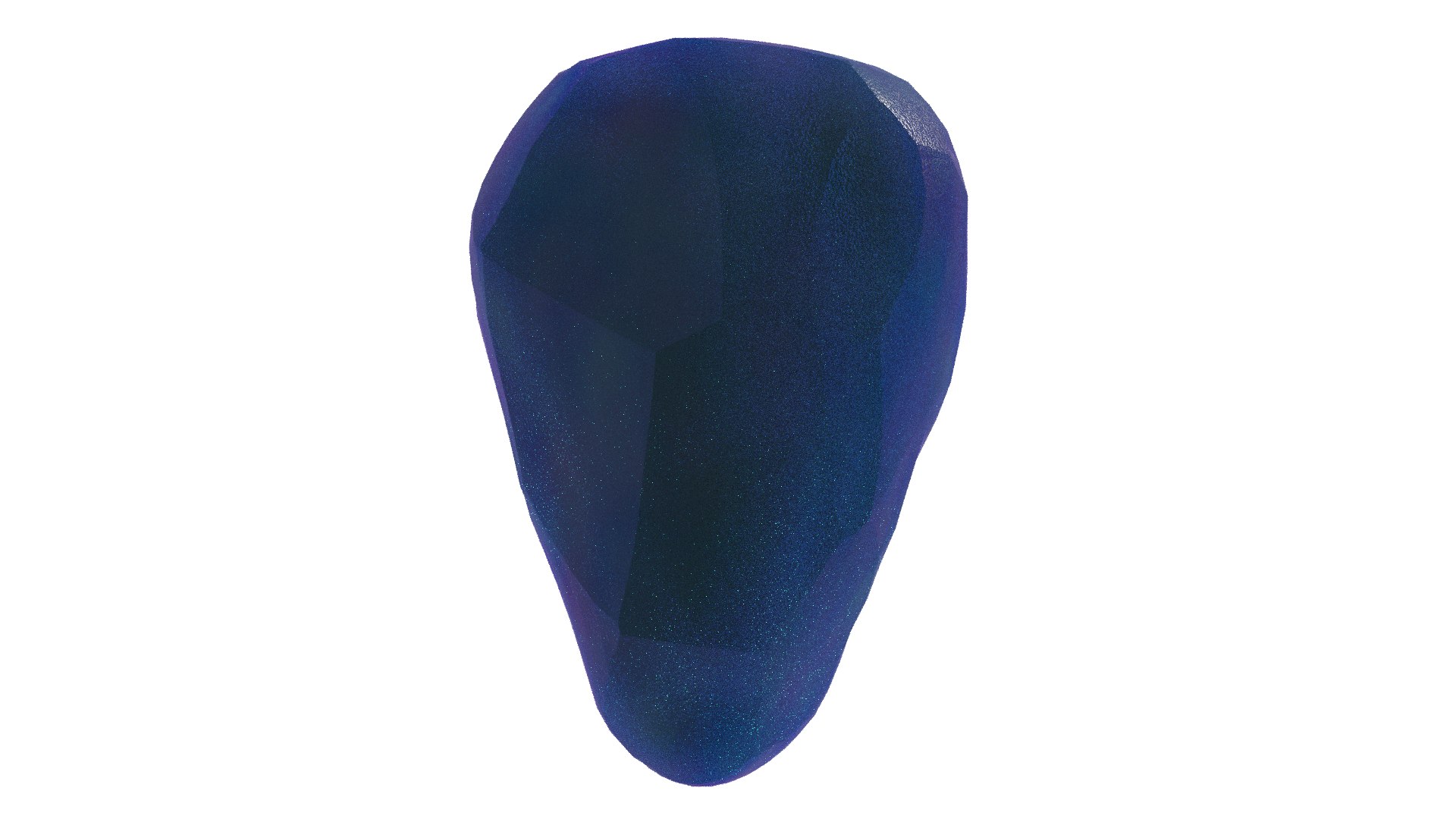 Crystal Blue Purple Turquoise 3D Model - TurboSquid 1451482