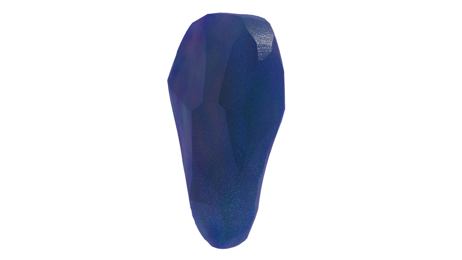 Crystal Blue Purple Turquoise 3D Model - TurboSquid 1451482