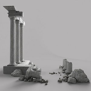 Damaged Pillars