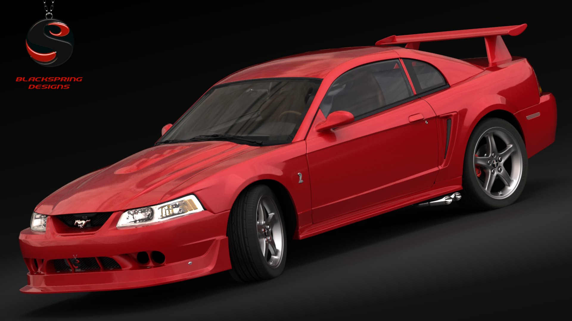 フォードマスタングコブラR 20003Dモデル - TurboSquid 917642