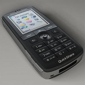 3d sony ericsson k750i model