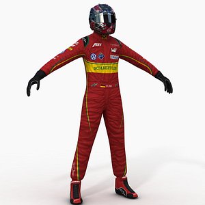 3d model abt formula e driver