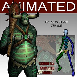 3dsmax daemon glest animation