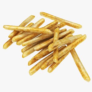 fries food snack model