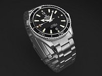 Omega Seamaster Planet Ocean steel braclet