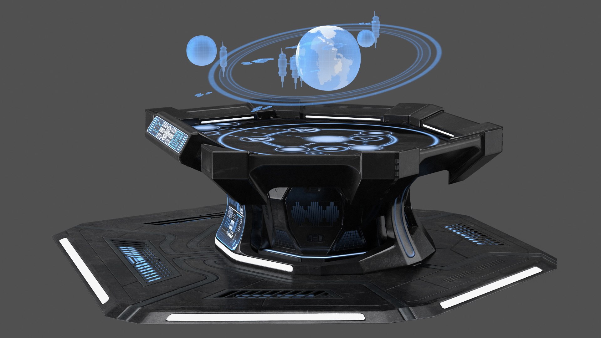 3D Black Sci-fi Command Center Table https://p.turbosquid.com/ts-thumb/01/HZfnol/Ln/blackscificommandcentertable3dsmodel010/jpg/1694243158/1920x1080/fit_q87/d50b1548f9645a959cfa7f53867194b71264cafe/blackscificommandcentertable3dsmodel010.jpg