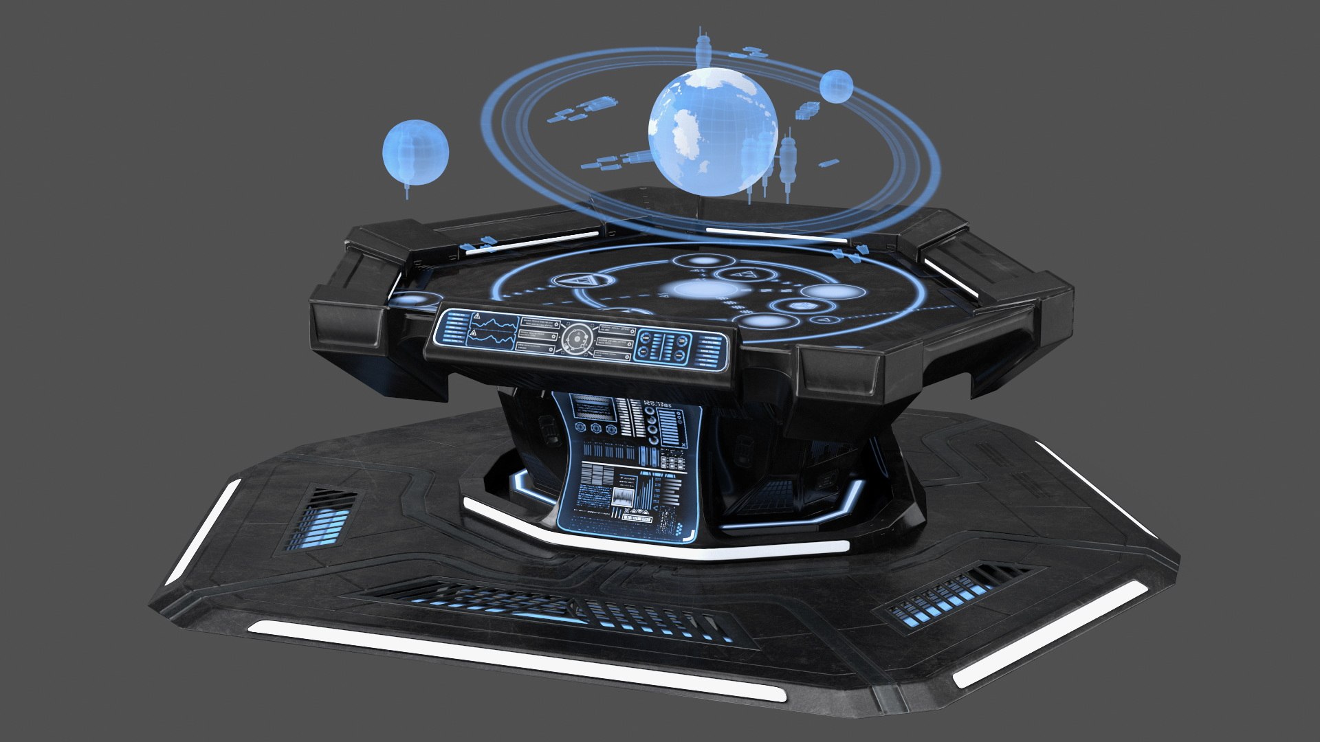3D Black Sci-fi Command Center Table https://p.turbosquid.com/ts-thumb/01/HZfnol/ms/blackscificommandcentertable3dsmodel009/jpg/1694243155/1920x1080/fit_q87/6836716e5aca6fa7333ea980eeb0e7b2213aa4c6/blackscificommandcentertable3dsmodel009.jpg