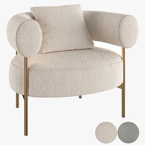 Armchair Aleia 3D model