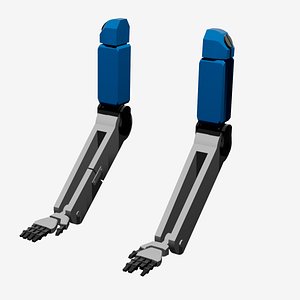 3D FPS Robot Arms Rigged