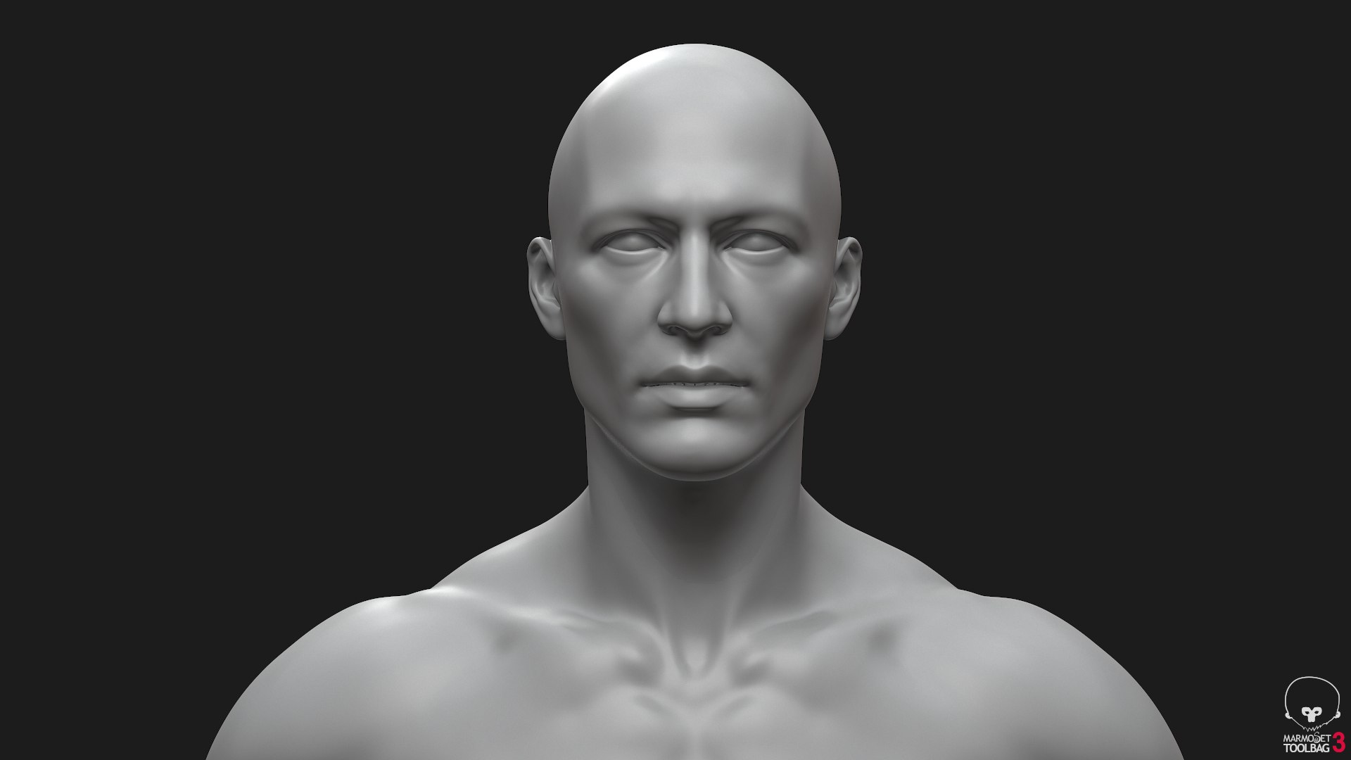 3D Athletic Man Body Basemesh - TurboSquid 1760032