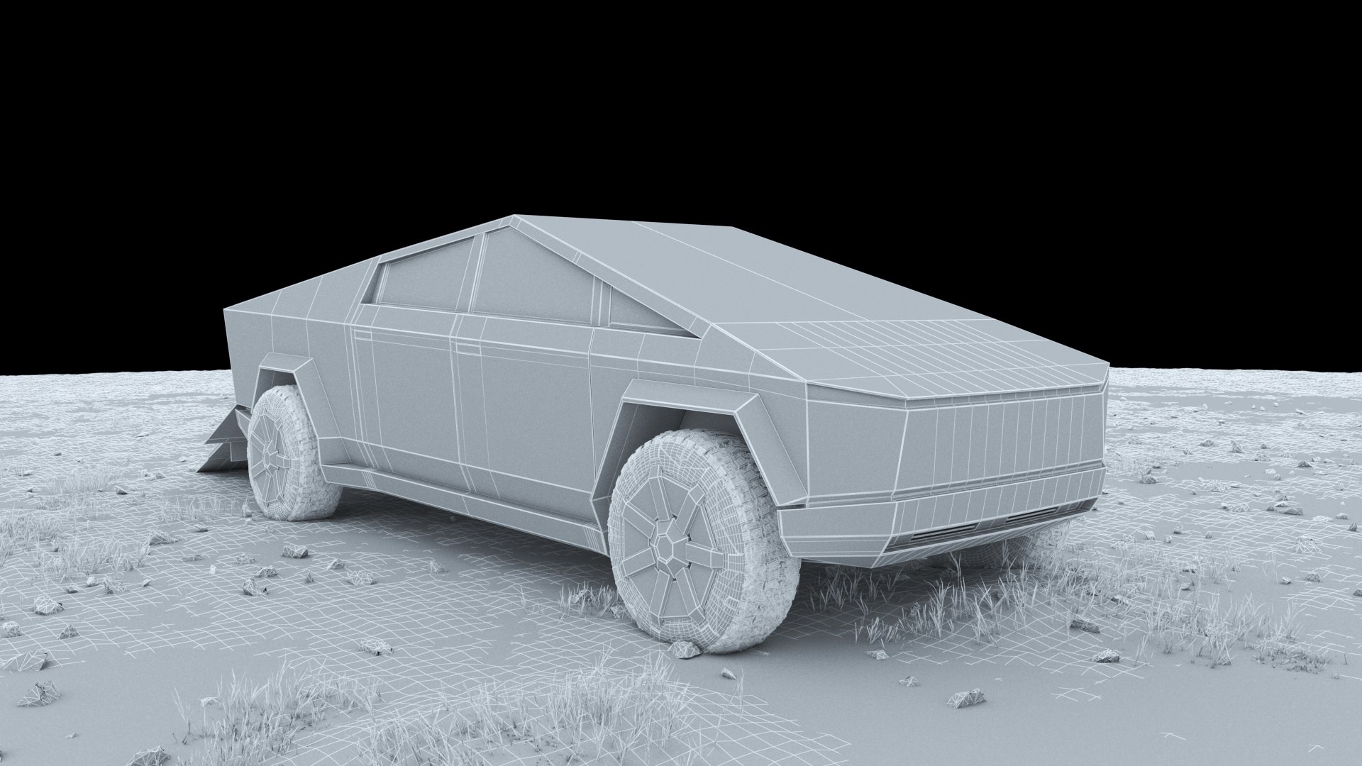 3D tesla cybertruck scene https://p.turbosquid.com/ts-thumb/01/JUFh4r/AYmw9Qpy/w1/jpg/1575157399/1920x1080/fit_q87/a4a4d6281513629a6f55029ef6e6fe1b1e3b784c/w1.jpg