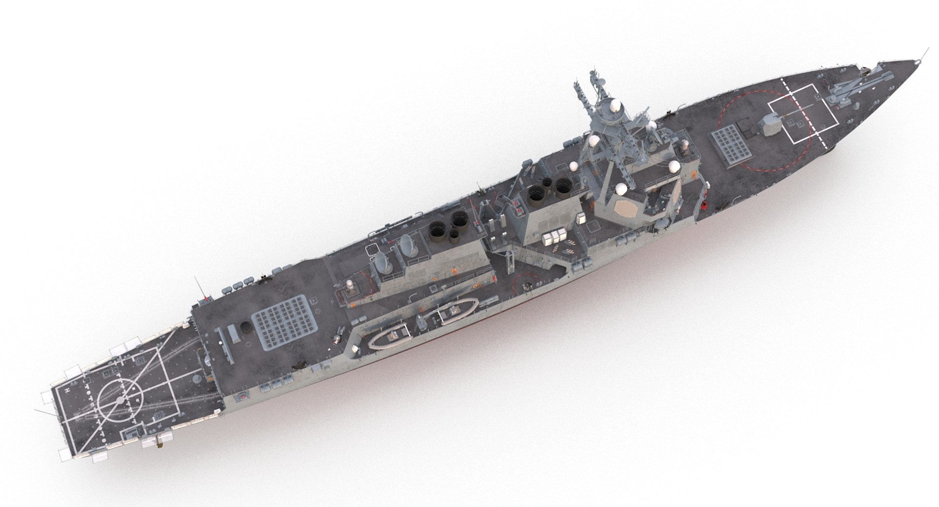 3D Uss Lassen Ddg Model - TurboSquid 1379370
