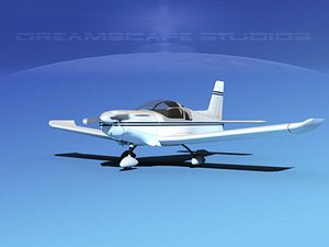 3d propeller zlin 242 model