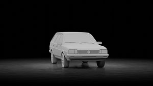 3D Volkswagen Passat B2 1980