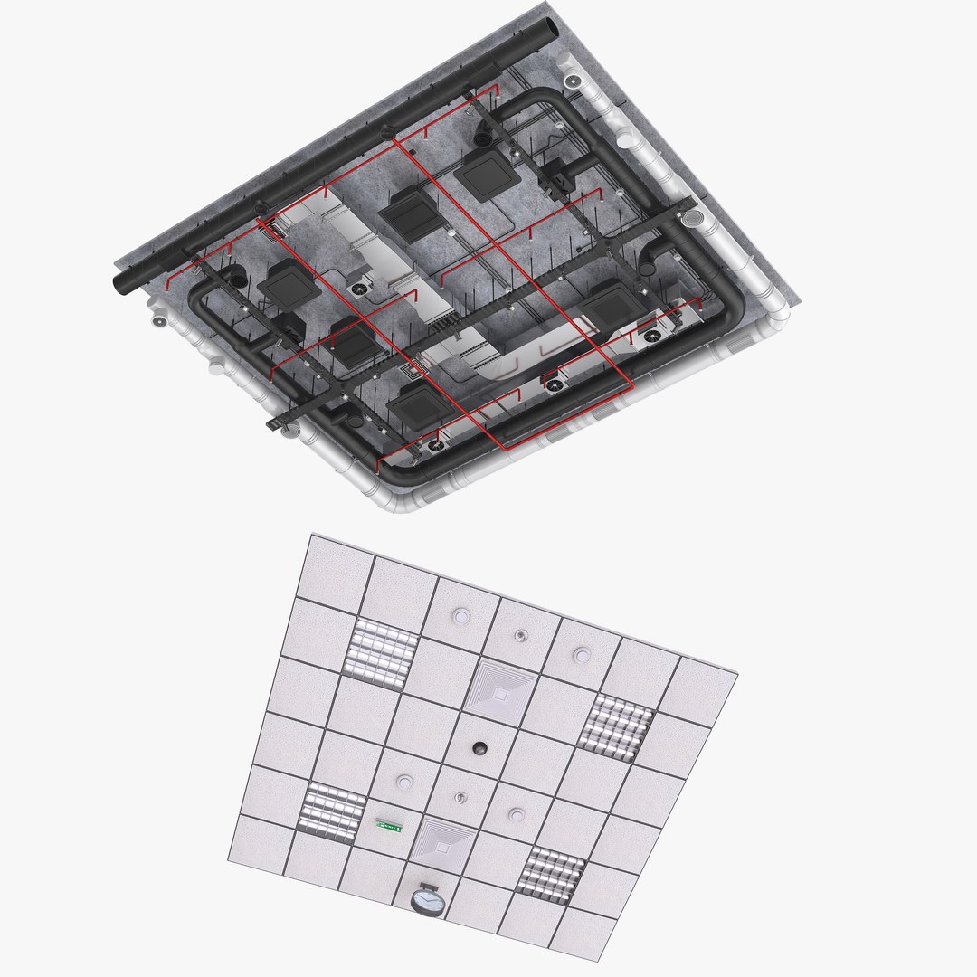 Ceiling Collection 3D Model TurboSquid 2294602