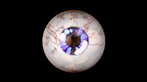 Free rigged eyes with easy controller