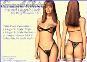 emmanuelle lingerie 3d model