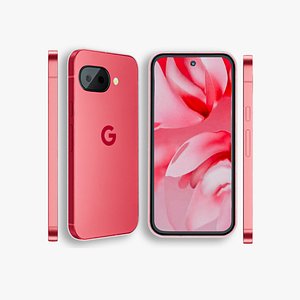 3D Google Pixel 9a Blender 3D Model with Lighting Setup 3D model