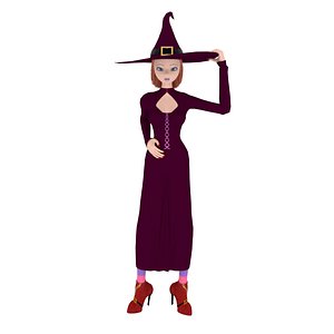 Cartoon Witch