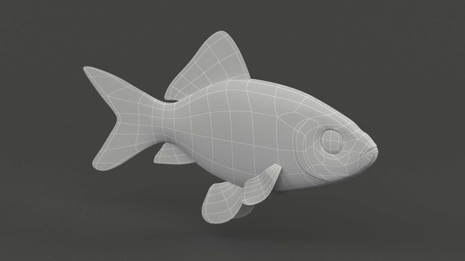 Gold Fish 3D Model - TurboSquid 2189037