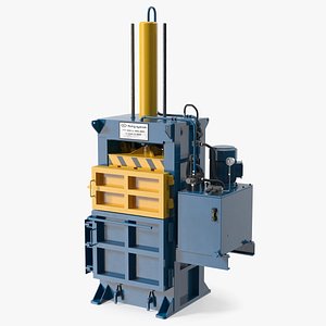 3D Bailing Machine Blue